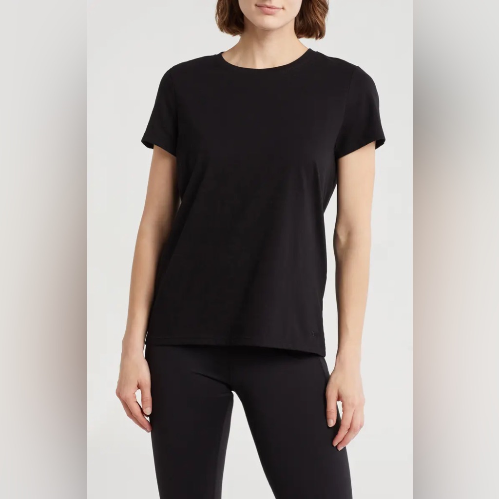 Dkny Black Short Sleeve Tee